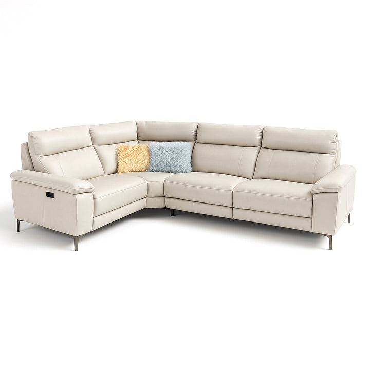 NIMBUS Leather Power Reclining Sectional Sofa
