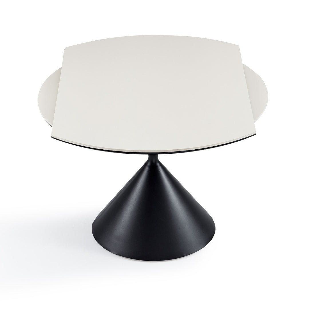 CASSIUS Black & White Dining Table