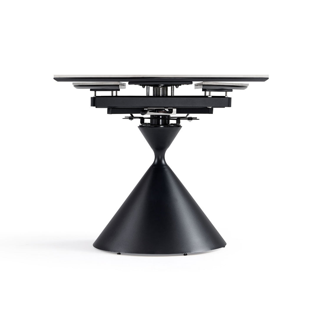CASSIUS Black & White Dining Table