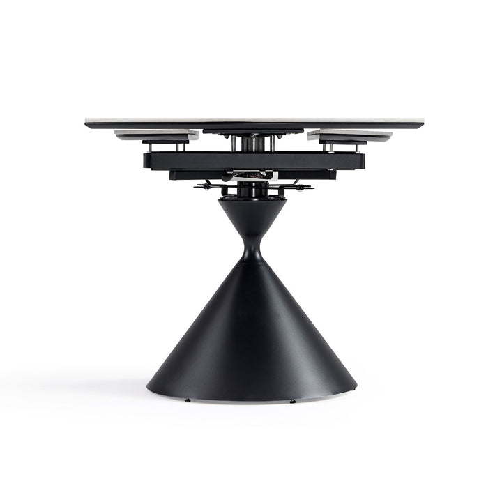 CASSIUS Black & White Dining Table