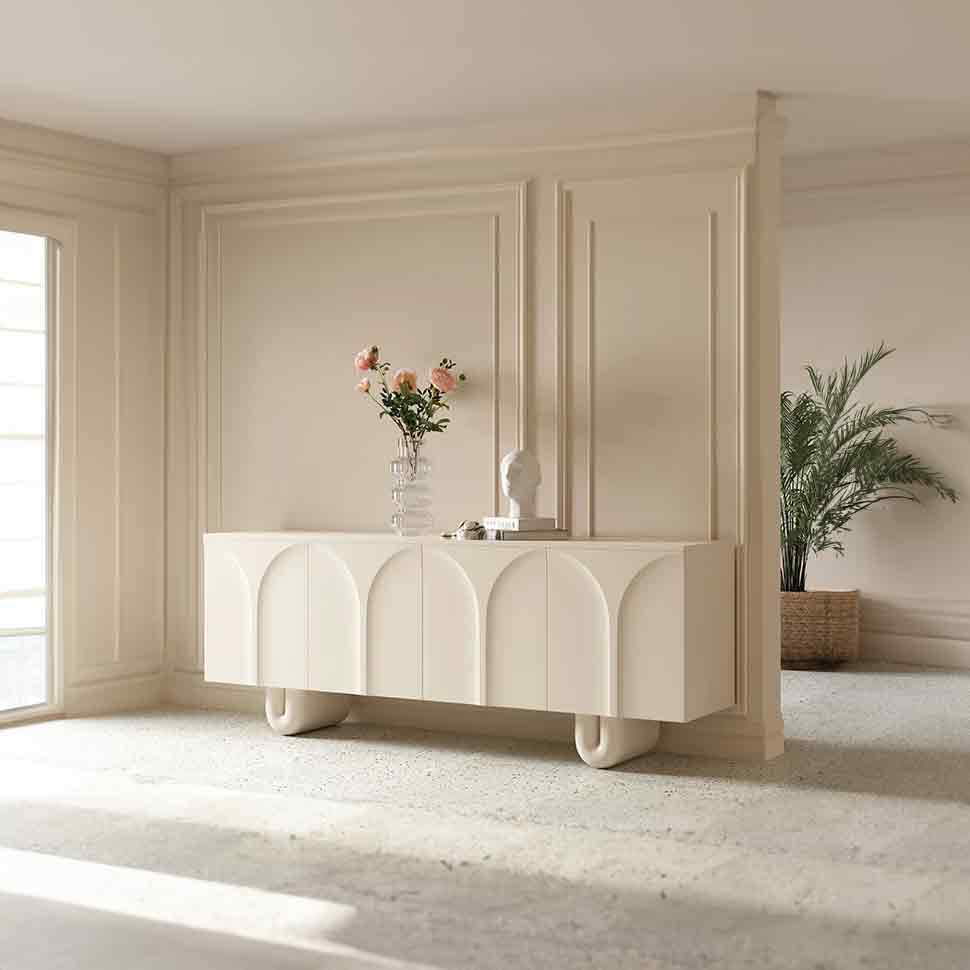 NOAH Cream Sideboard
