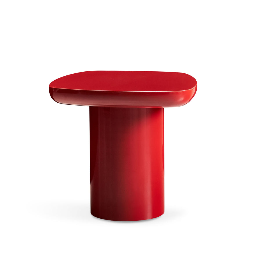 BLACKBIRD Red High Side Table