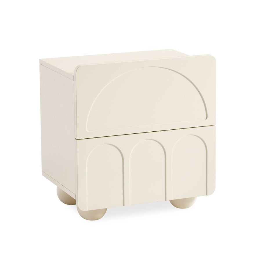 NOAH Cream Arch Nightstand