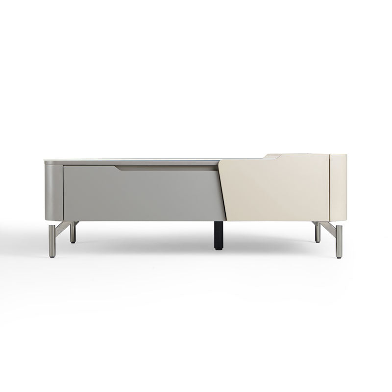 KEEGAN Dual-Drawer Coffee Table