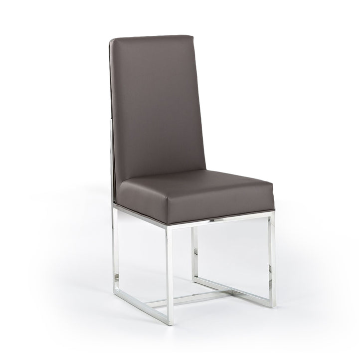 BESS Dining Chair - Stone International Leatherette