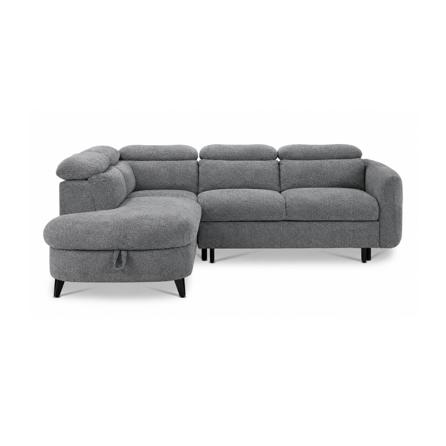 RAYNE Storage Lift-Up Sofa Bed Left