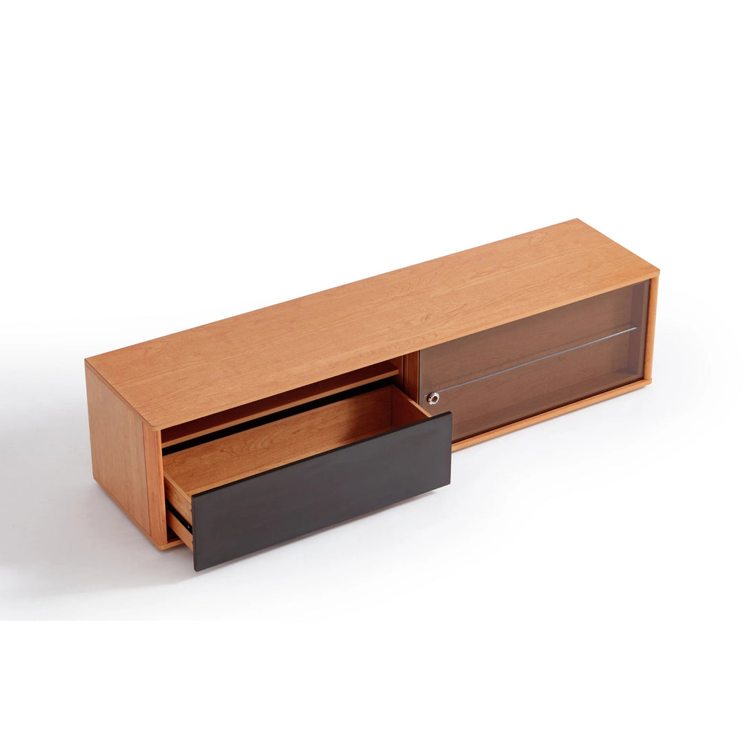 PRUSSIA Warm Wood Color TV Stand