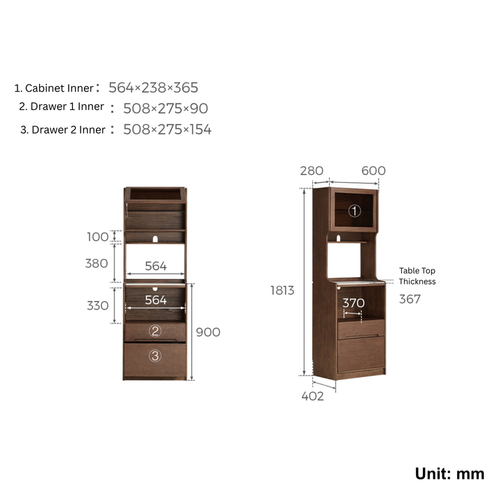 JACOBY Walnut Sideboard