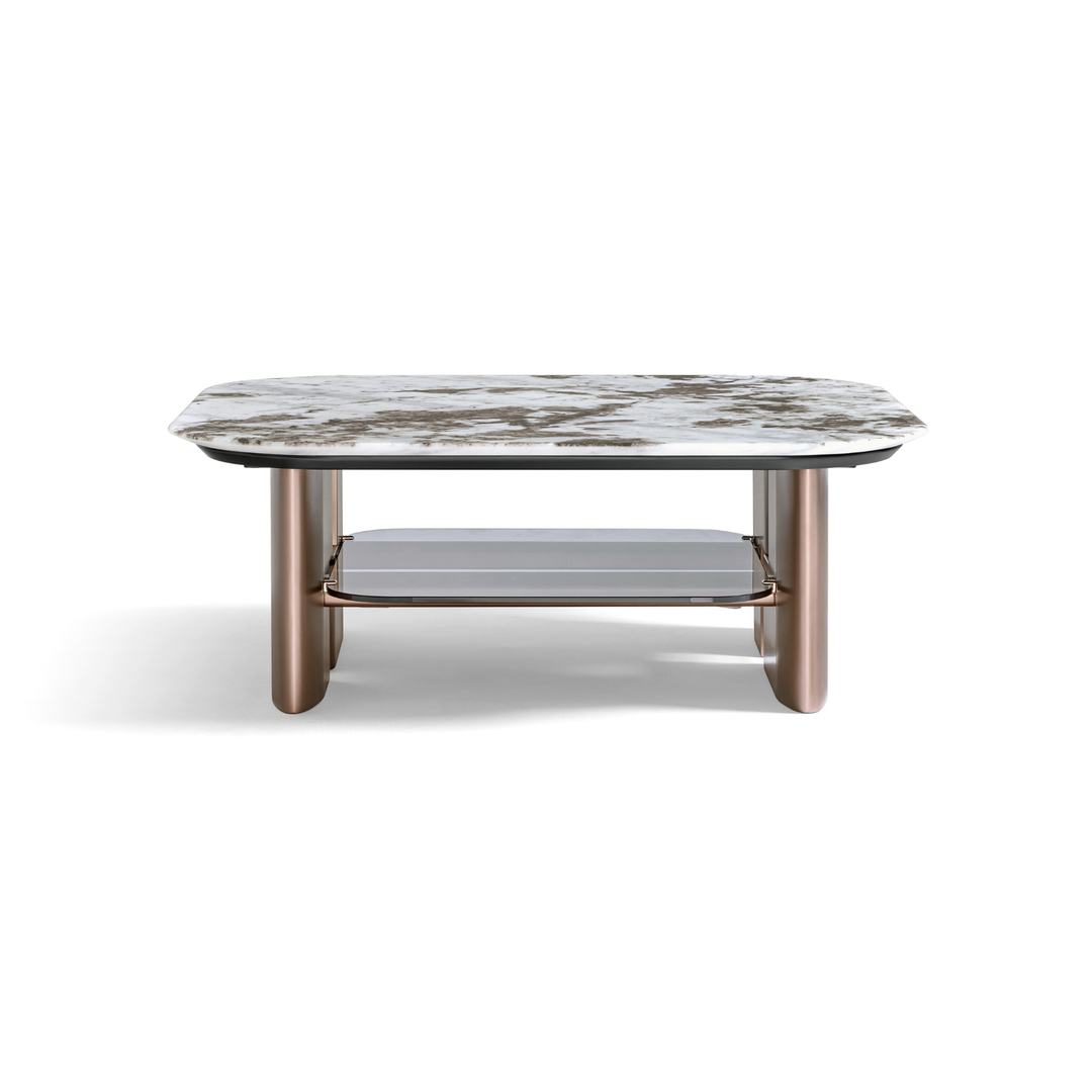 KENDRA Golden Tea Table