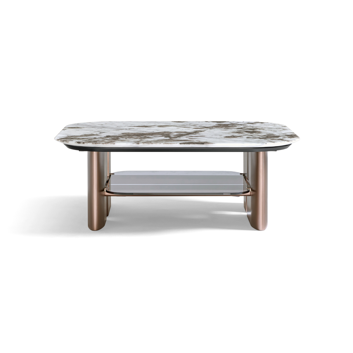 KENDRA Golden Tea Table