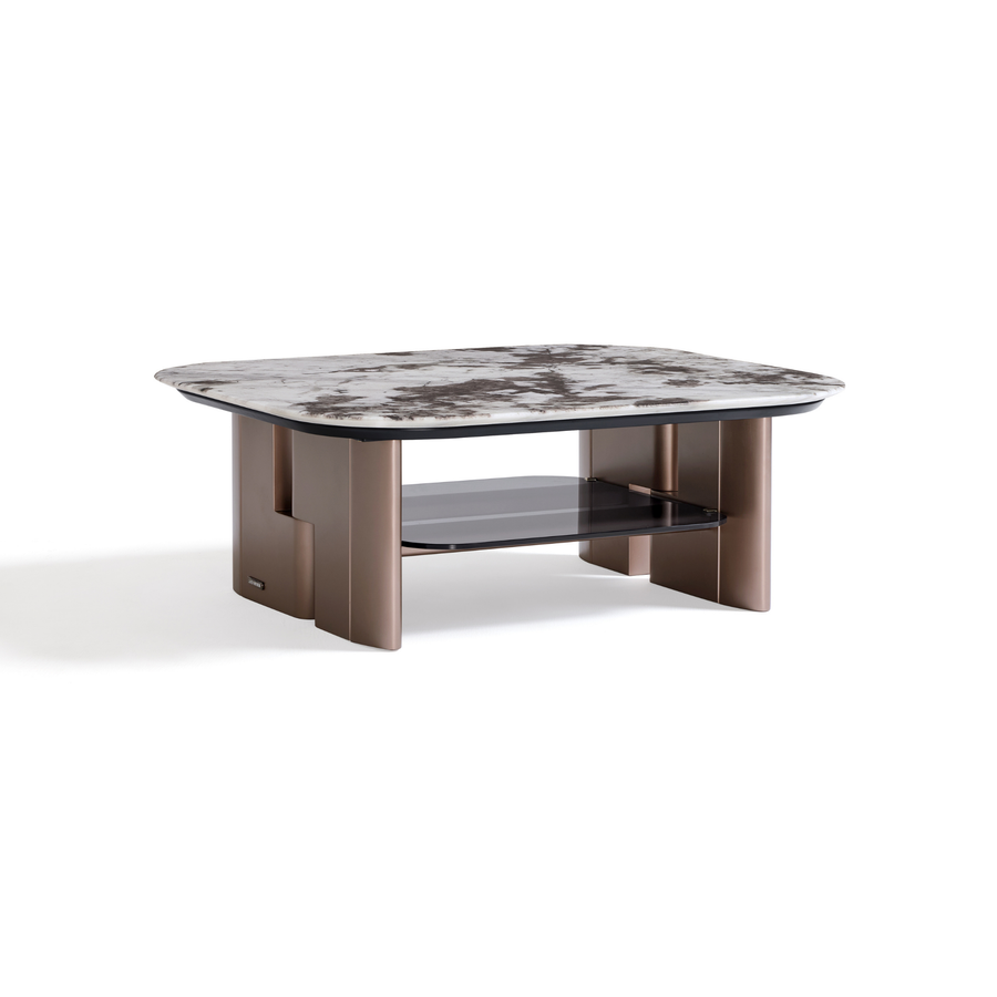KENDRA Golden Tea Table