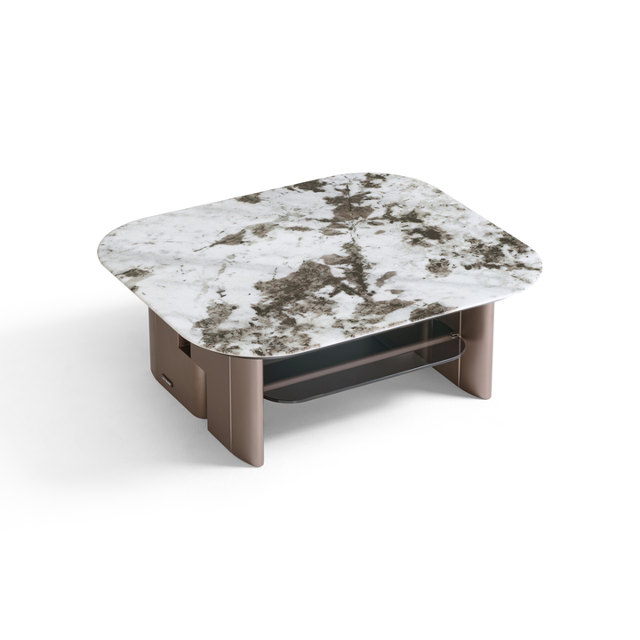 KENDRA Golden Tea Table