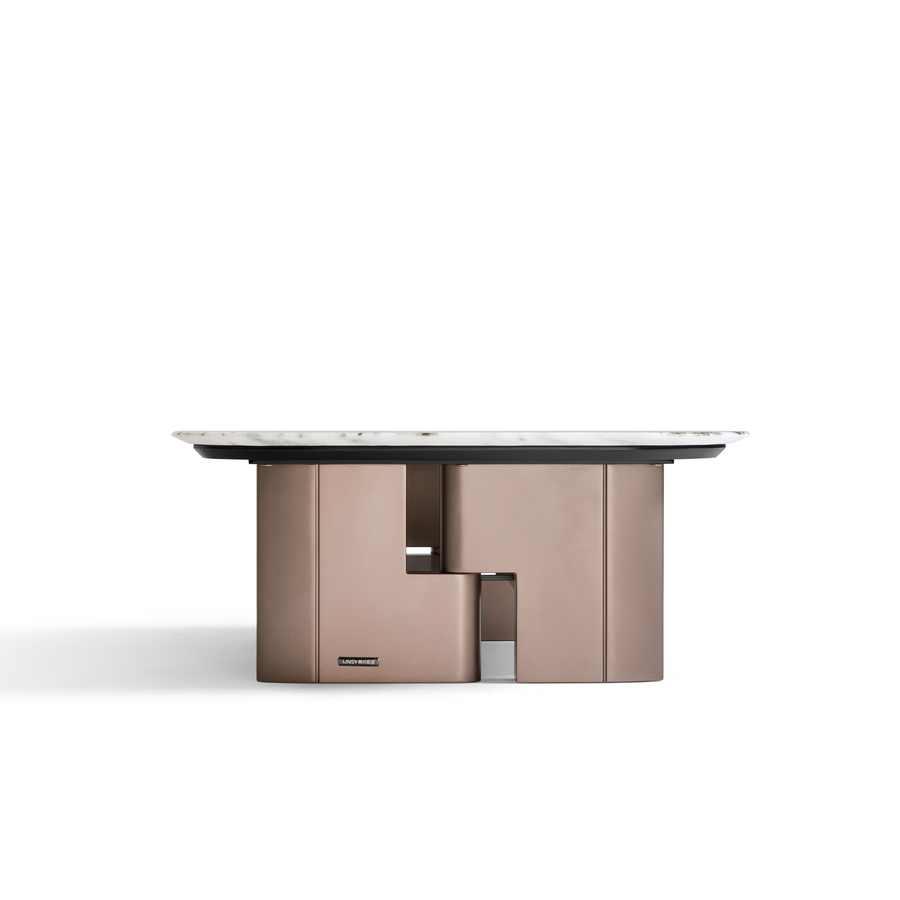 KENDRA Golden Tea Table