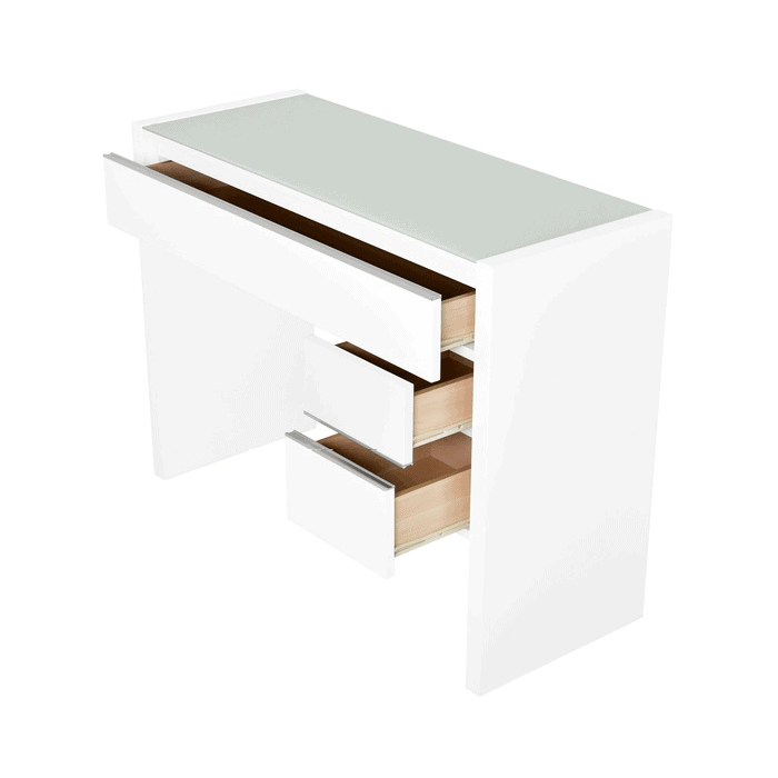 CAMILA Mirror Vanity Desk With Mirror