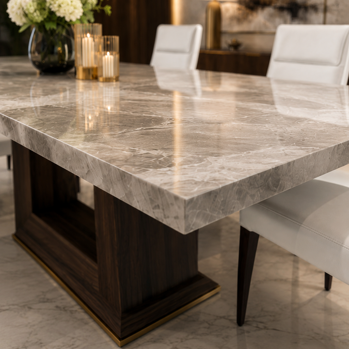 BLADE Marble Dining Table – Stone International
