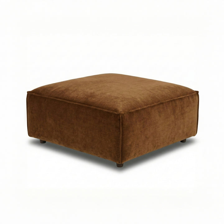 RUSSET Large Square Ottoman