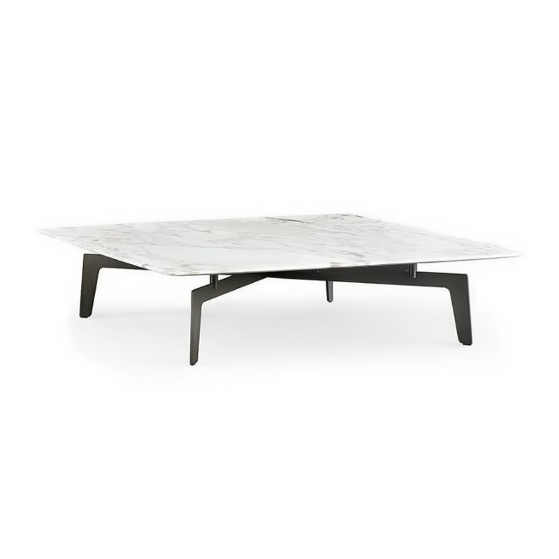 HALSTON Natural Marble Coffee Table Large