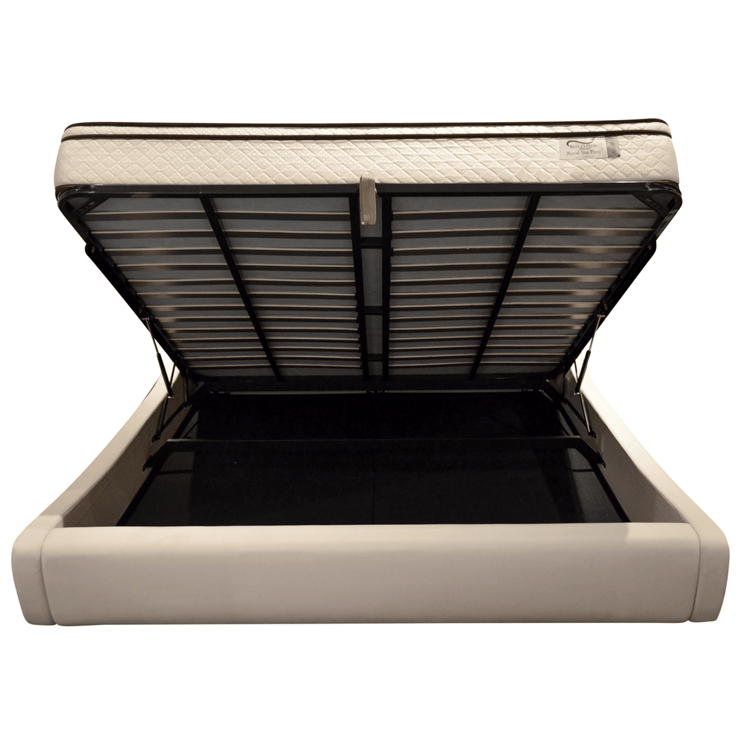 GENESIS Leather Storage Bed