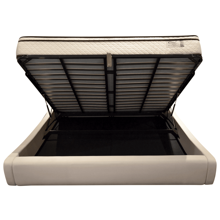 GENESIS Leather Storage Bed