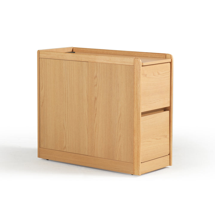 ELMER Movable Side Table Oak