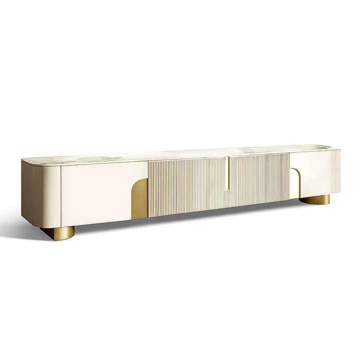 LUCERA Italian-Inspired Wave Design TV Unit