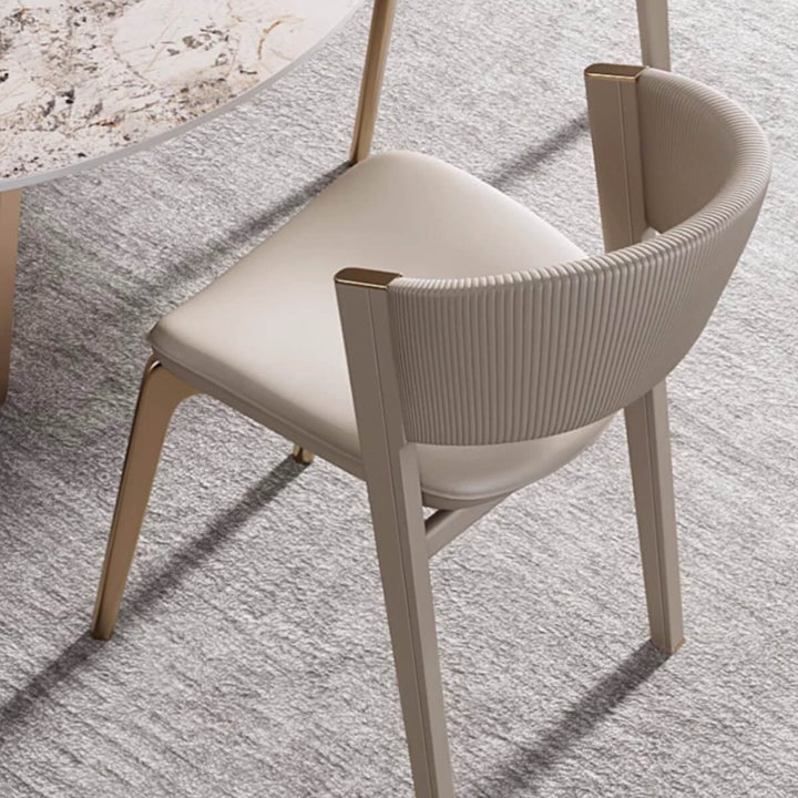 ALINA Contour Luxe Grey Dining Chair