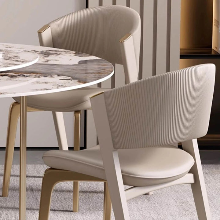 ALINA Contour Luxe Grey Dining Chair