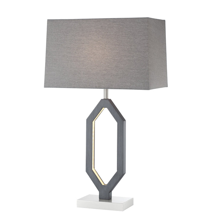 DESMOND Geometric Side Table and Floor Lamp Table Lamp