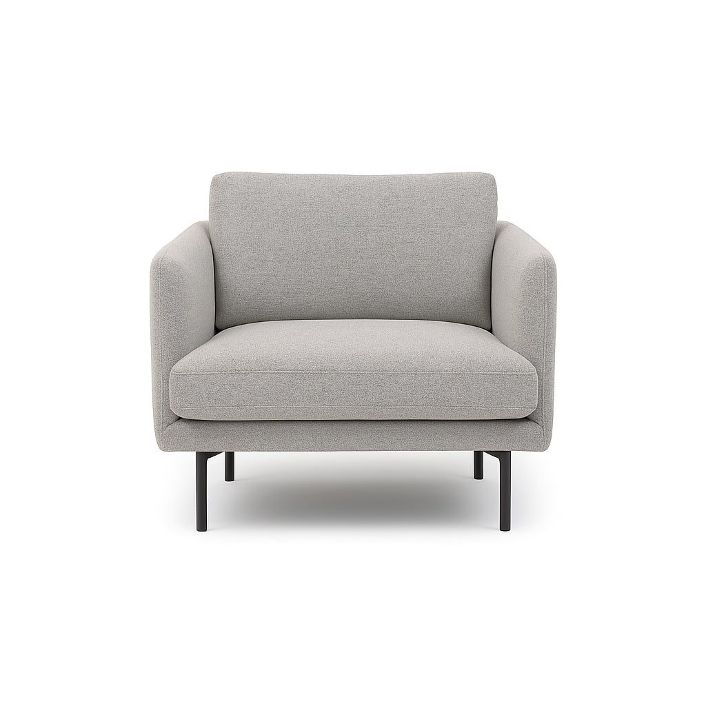 HARRISON Grey Fabric Sofa