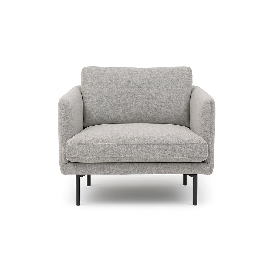 HARRISON Grey Fabric Sofa