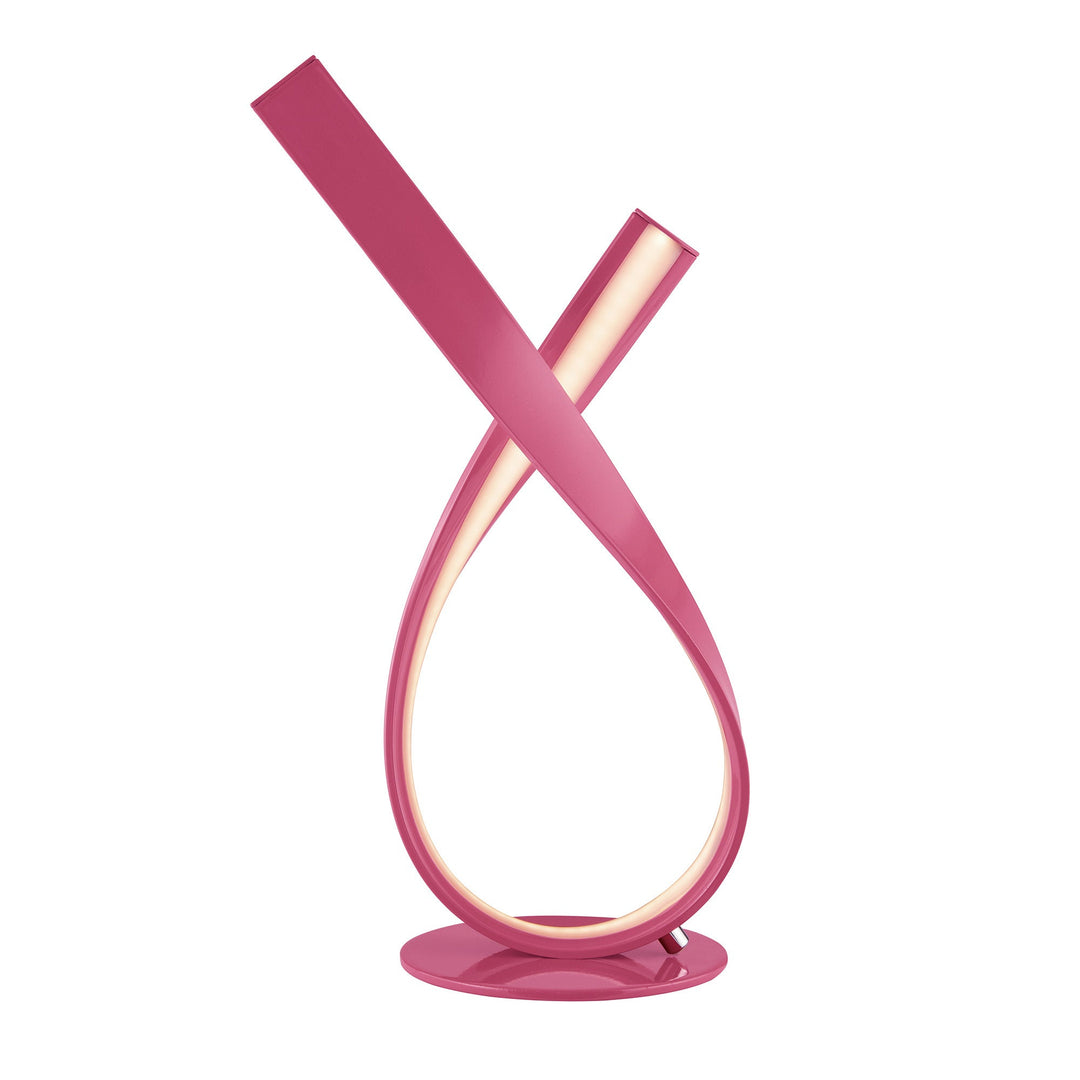 ROYCE Twisted Table Lamp Pink