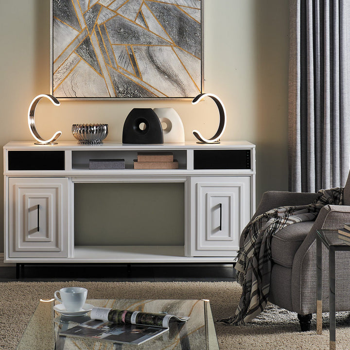LUMA C-Shaped Curve Table Lamp