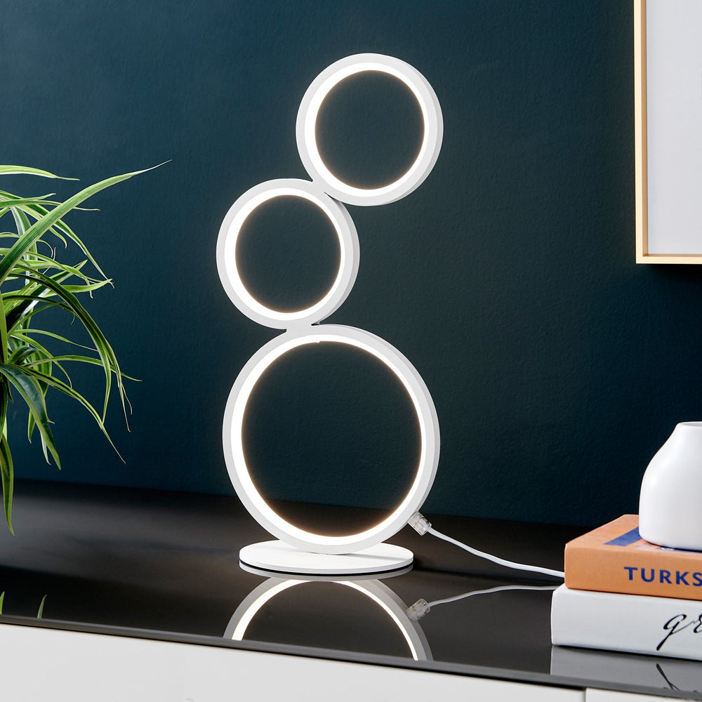 FEDORA Circle Rings Table Lamp