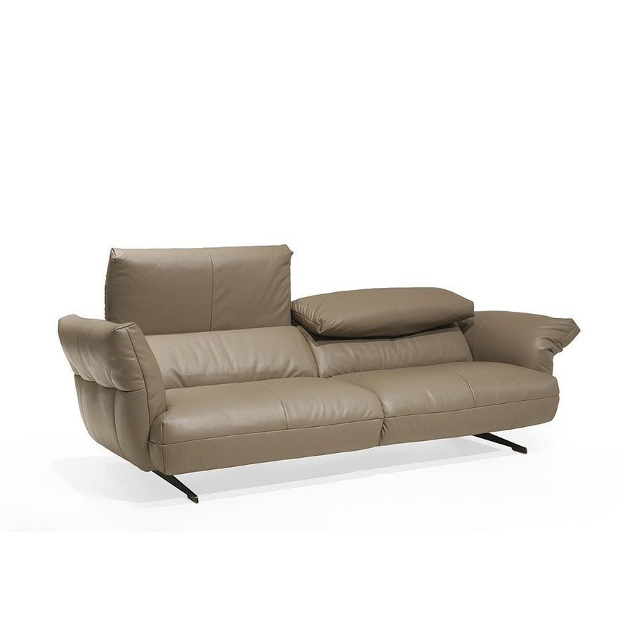PASHA Full Leather Adjustable Sofa - Corium Italia