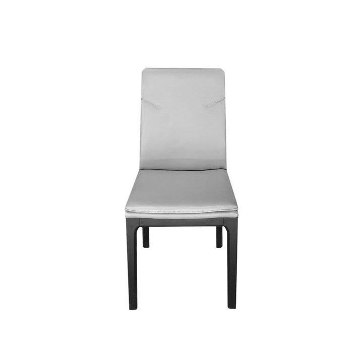 PALEN Solid Walnut Dining Chairs Gray