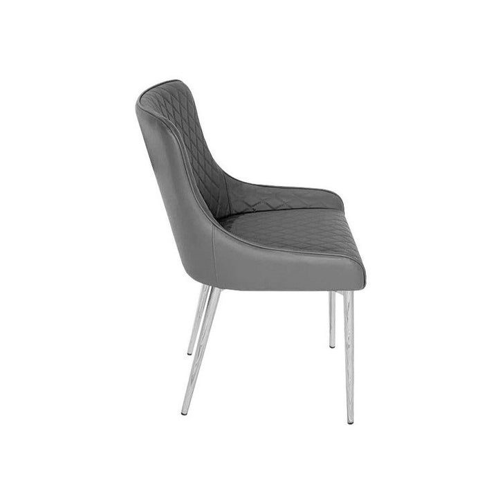 BRENT Diamond Stitch Dining Chair