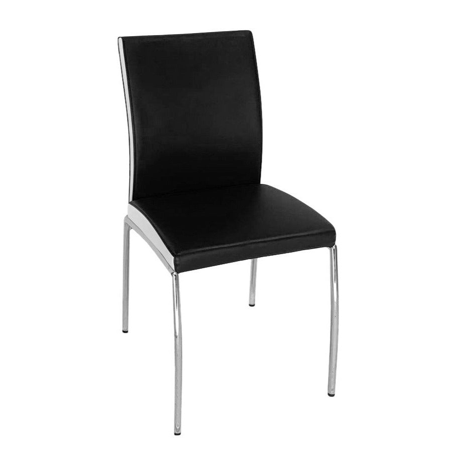 BURLINGTON Black & White Dining Chair