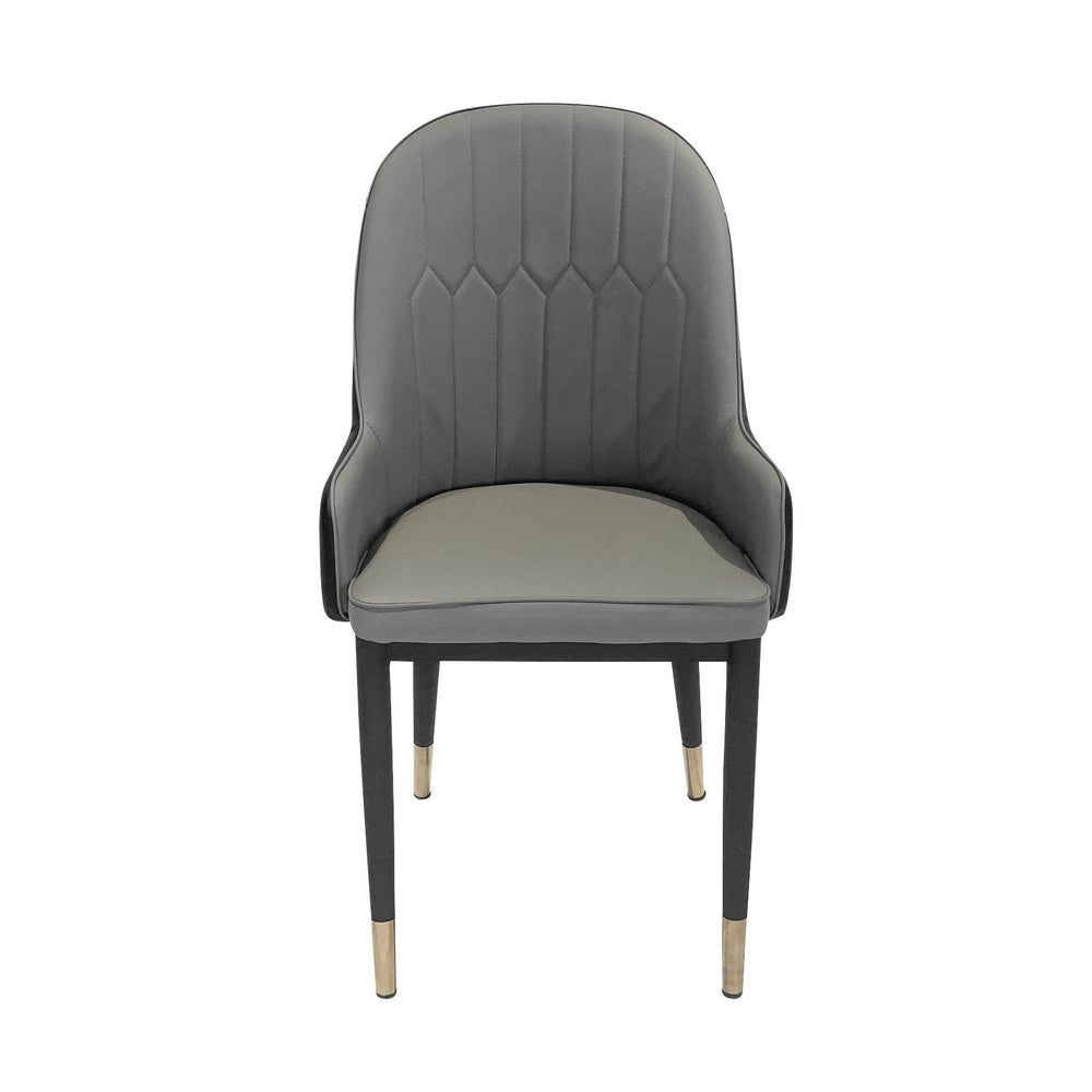 VICTOR Eco-Leather Dining Chair Gray