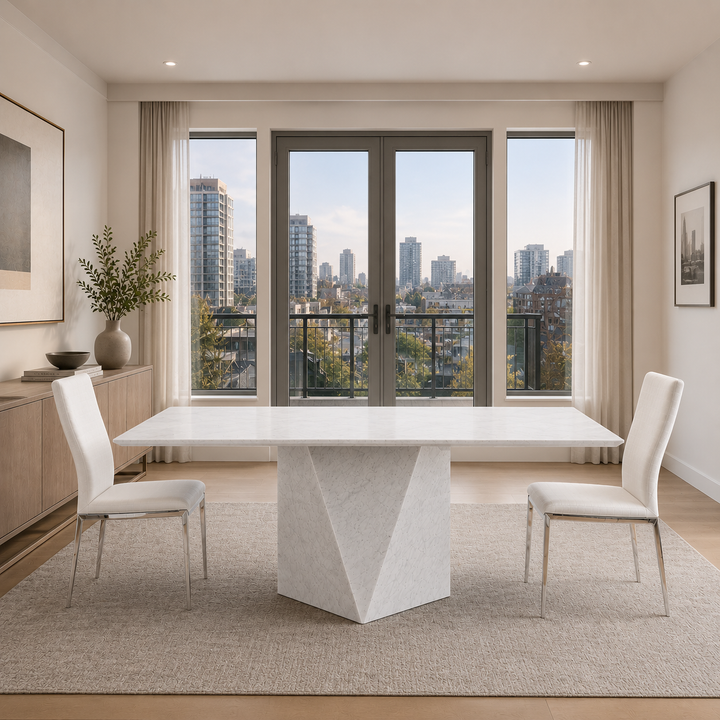 WHITNEY Marble Dining Table - Stone International