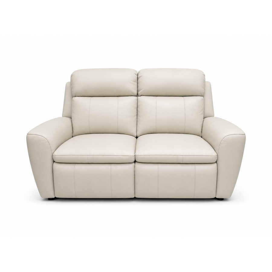ALESSIO Leather Power Reclining Loveseat