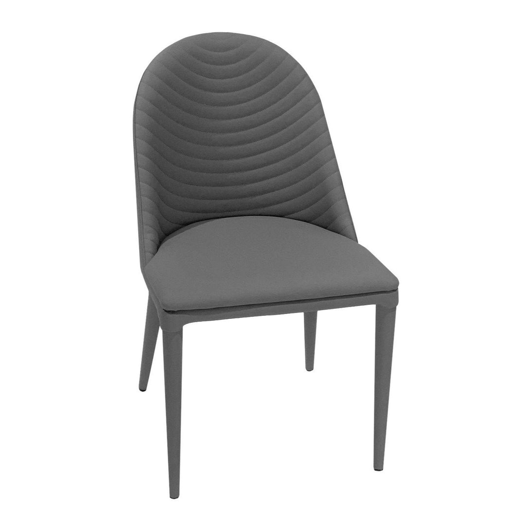 LUKE Round Back Dining Chair Grey