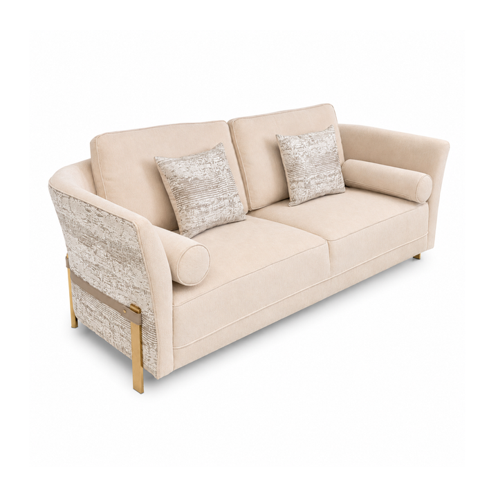 TATJANA 3 Seaters Fabric Sofa