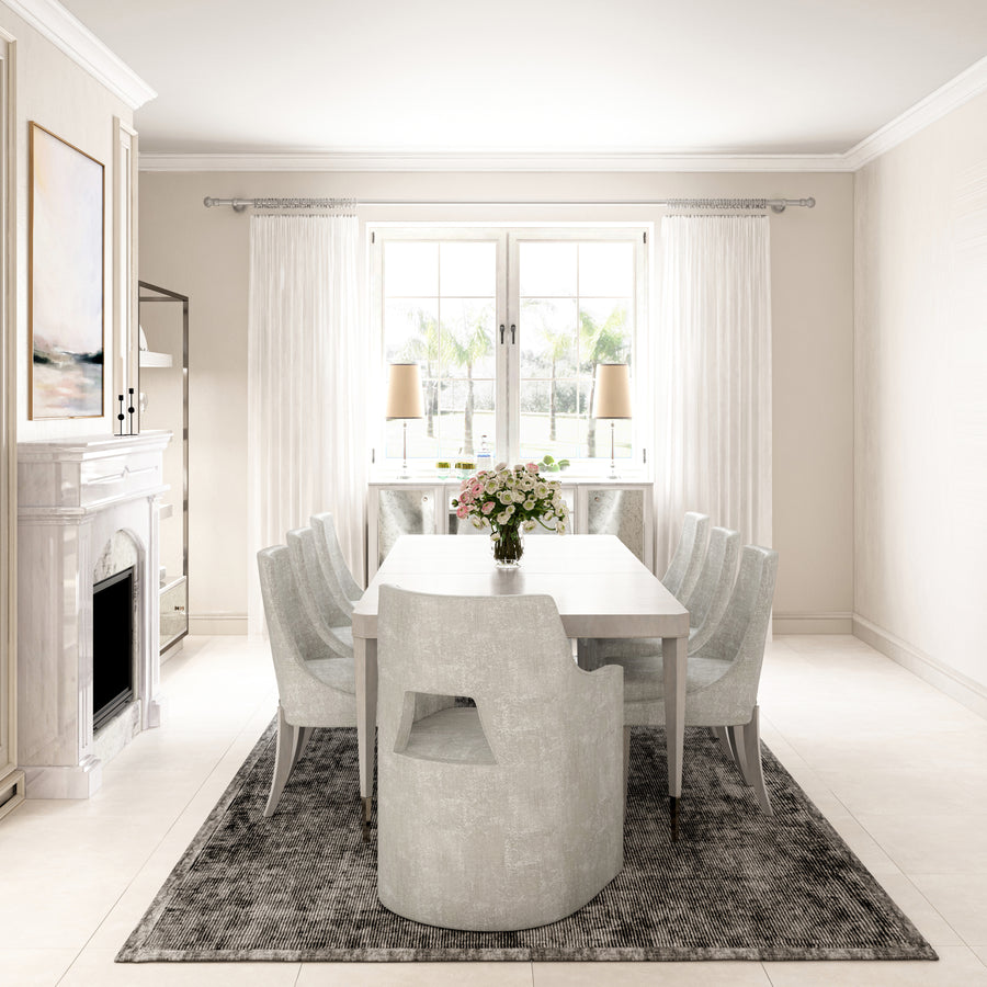 MEZZANINE Dove Grey Wood Dining Chair