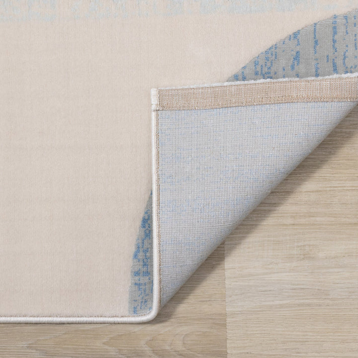 KALI Blue Brown, Abstract Rug