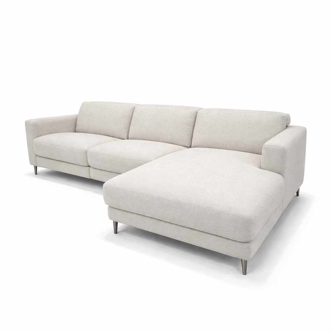 DOVER Power Motion Reclining Sectional Fabric Sofa