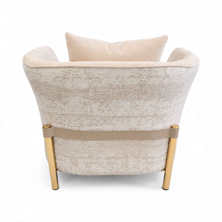 TATJANA 1 Seater Fabric Sofa
