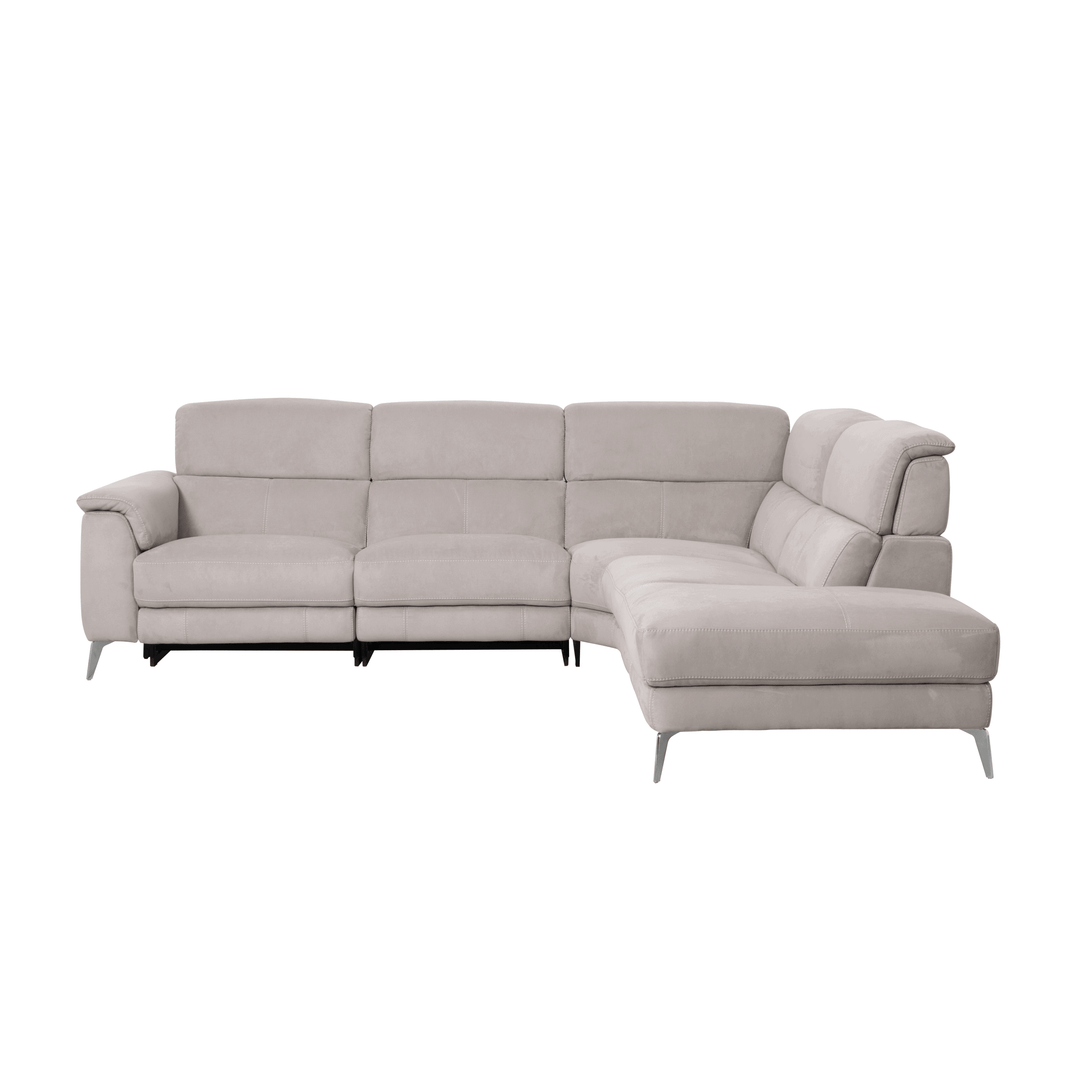 JENNY Power Motion Sectional Fabric Right