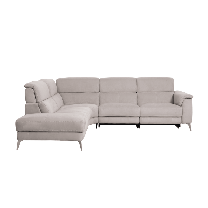 JENNY Power Motion Sectional Fabric Left