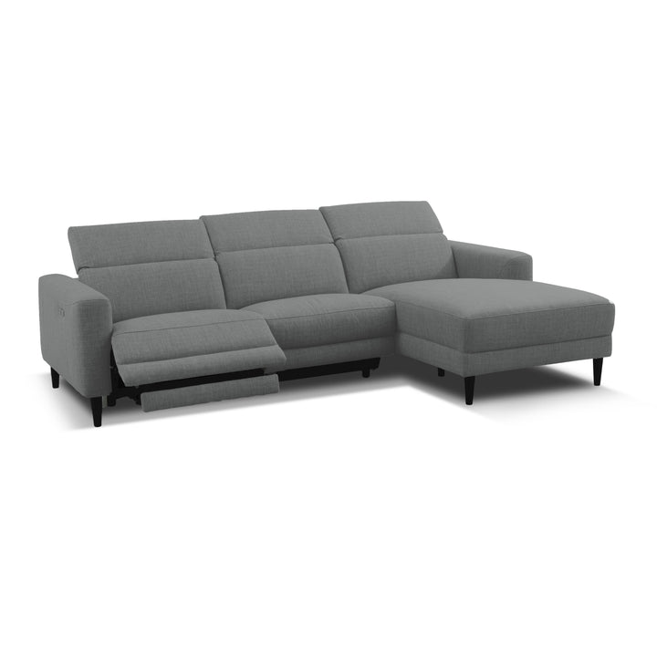 TITUS Fabric Power Motion Sectional
