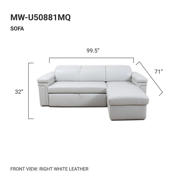 DARWIN Sectional Sofa Bed